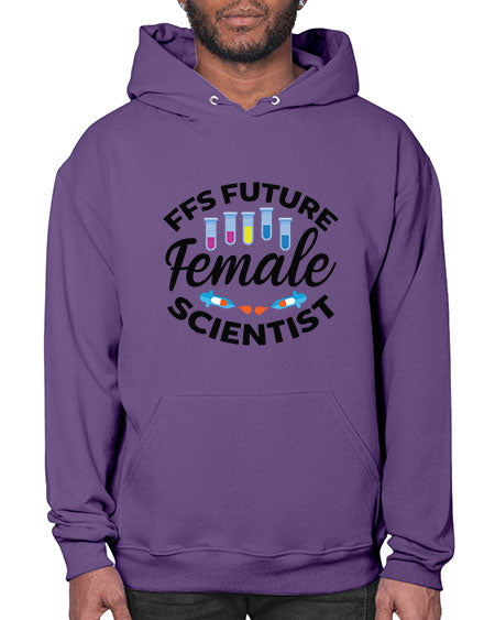 FFS Future Female Scientist 272# - general science- Hoodie