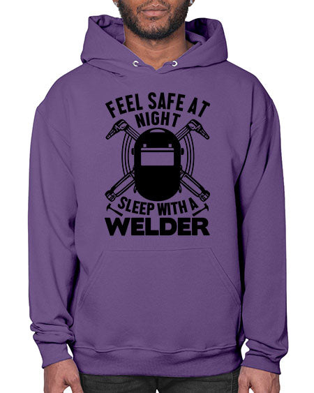 Feel safe at night Style 777# - welder- Hoodie