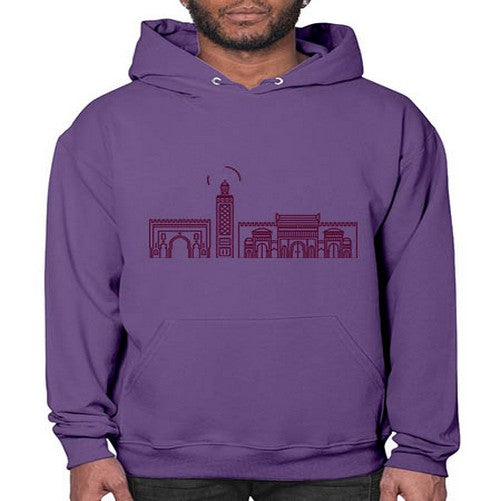 Fez 719# - cities- Hoodie