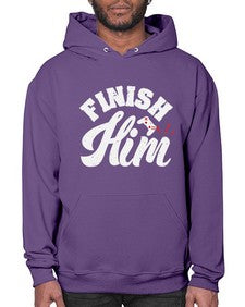 Finish him 12# - video games- Hoodie