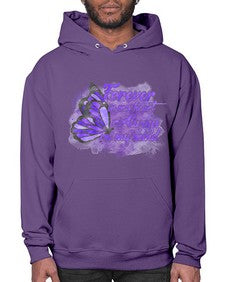 Forever In My Hear Alzheimer 149# - alzheimers- Hoodie