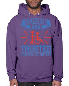 Genuine and Trusted Hospital Volunteer Style 2# - volunteer- Hoodie