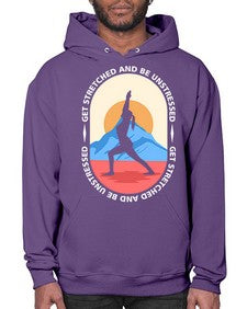 Get Stretched 225# - yoga- Hoodie