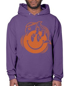 Give smile get hugs 131# - cartoon general- Hoodie