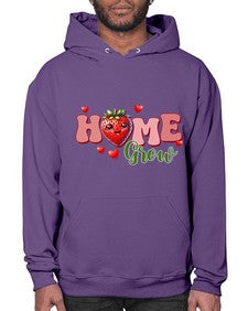 Home Grown Groovy Strawberry 1054# - strawberry- Hoodie