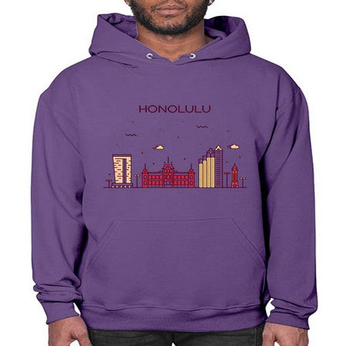 Honolulu 906# - cities- Hoodie