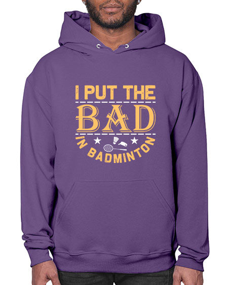 I 1056# - badminton- Hoodie