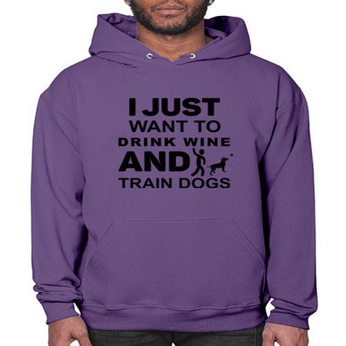 I Just Want to Drink Style 43# - dogs- Hoodie