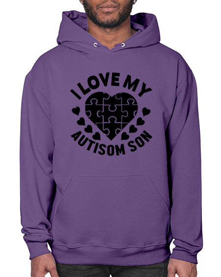 I love my Style 45# - autism- Hoodie
