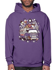 Ice Cream Van 1174# - ice cream- Hoodie