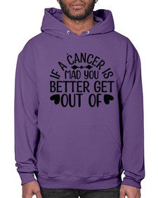 If a Cancer is Mad 251# - cancer- Hoodie