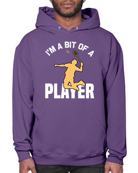 Im a bit 1071# - badminton- Hoodie