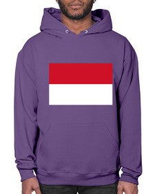 Indonesia 950# - world flags- Hoodie