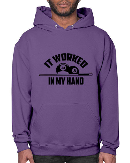 It worked in my hand 1000# - billards- Hoodie