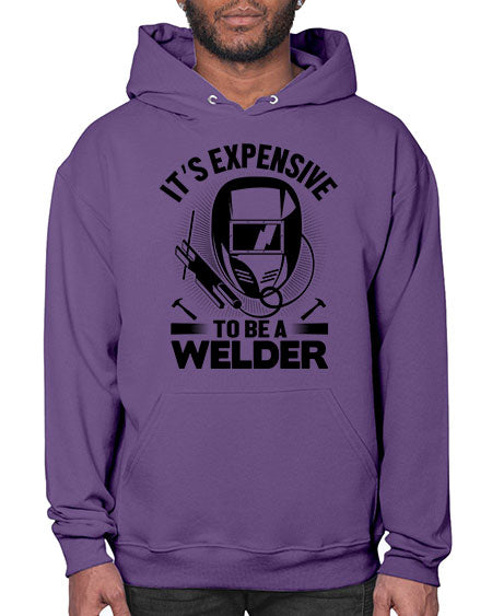 Its expensive Style 1009# - welder- Hoodie