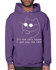 Its the Cats House - cats- Hoodie