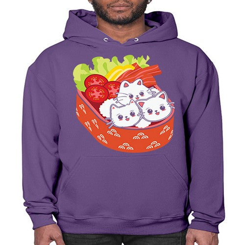 Kawaii Cat Boxed Lunch Anime Anime 266# - anime- Hoodie