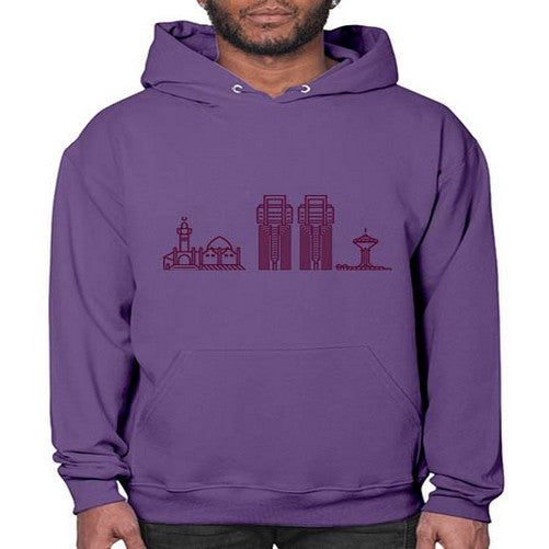 Khobar 1052# - cities- Hoodie