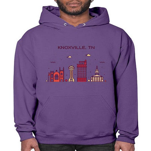 KnoxvilleTN 1068# - cities- Hoodie