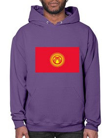 Kyrgyzstan 1103# - world flags- Hoodie