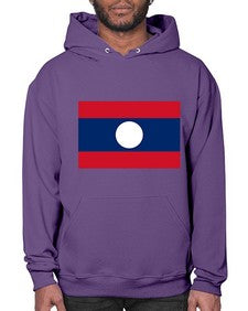 Laos 1111# - world flags- Hoodie