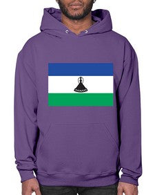 Lesotho 1129# - world flags- Hoodie