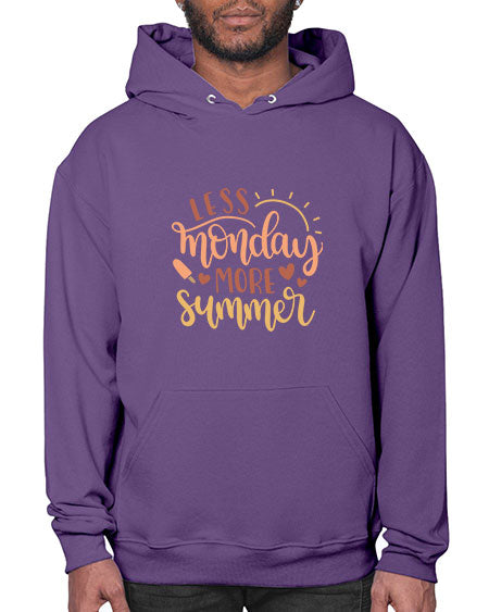 Less monday more summer 90# - summer- Hoodie