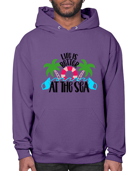 Life Is Better At The Sea Style 32# - summer- Hoodie