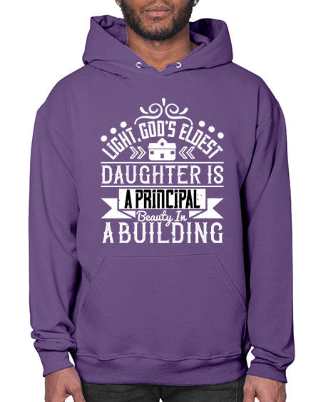 Light Gods eldest daughter is a principal beauty in a building Style 274# - architect- Hoodie