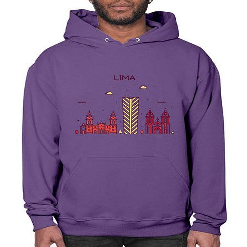 Lima 1139# - cities- Hoodie