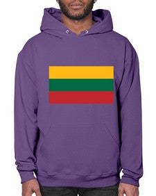 Lithuania 1149# - world flags- Hoodie