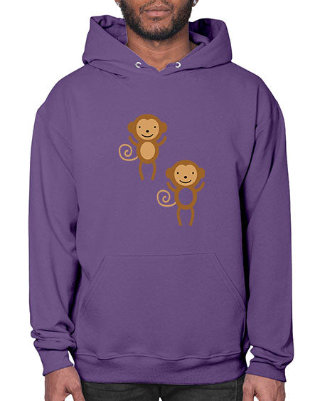 Little_monkeys_MF_5814 - monkey- Hoodie