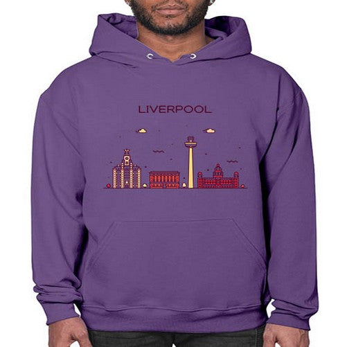 Liverpool 1153# - cities- Hoodie