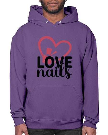 Love Nails 1072# - nail tech- Hoodie