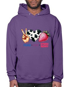 Love Strawberry Festival 1349# - strawberry- Hoodie