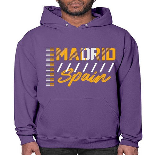 Madrid 1204# - cities- Hoodie