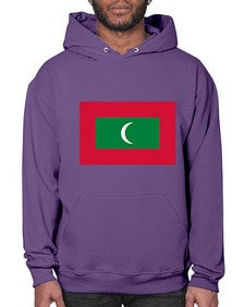 Maldives 1219# - world flags- Hoodie