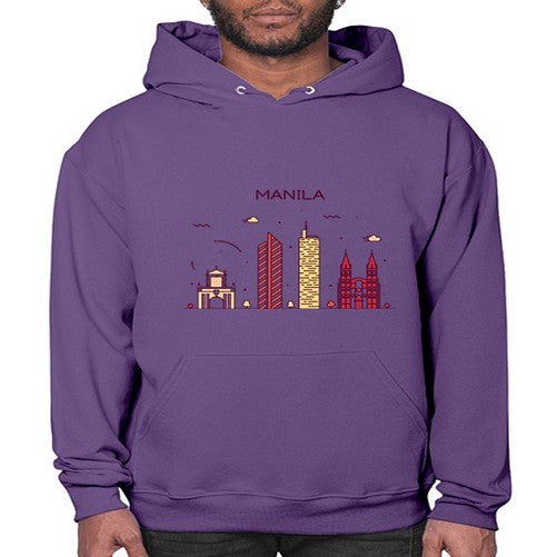 Manila 1234# - cities- Hoodie