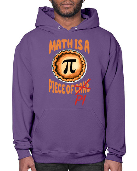 Math Is A Piece Of 28# - pi- Hoodie