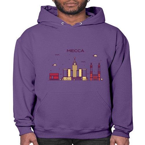 Mecca 1264# - cities- Hoodie