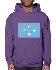 Micronesia 1293# - world flags- Hoodie