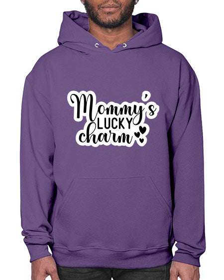 Mommy s Lucky Charm 407# - baby- Hoodie