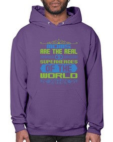 Moms are the 171# - cartoon super hero- Hoodie