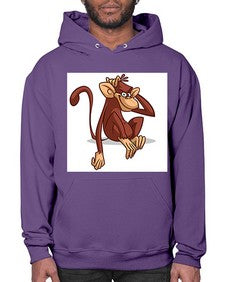 Monkey 174# - cartoon animals- Hoodie
