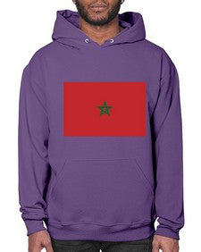 Morocco 1351# - world flags- Hoodie