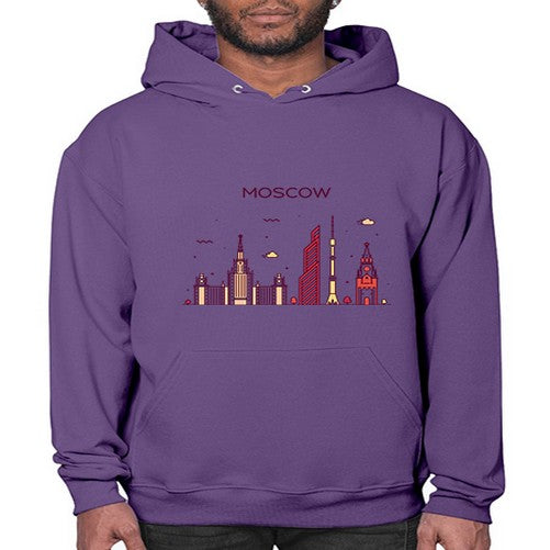 Moscow 1357# - cities- Hoodie