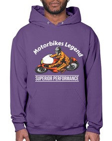 Motorbikes legend 45# - motorcycle- Hoodie