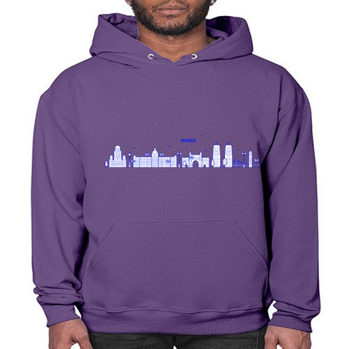 Mumbai 1385# - cities- Hoodie