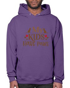 My Kids Have Paws Style 22# - cats- Hoodie