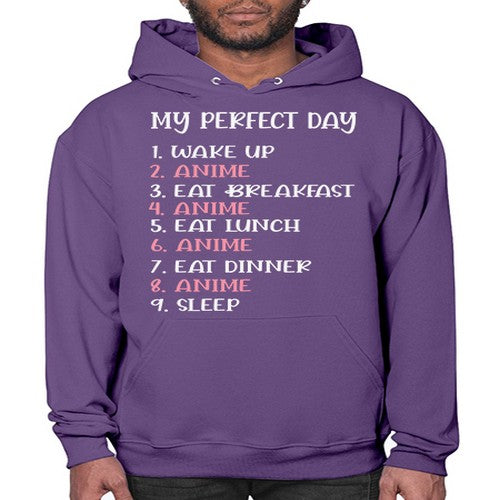 My Perfect Day Funny Kawaii Anime 269# - anime- Hoodie